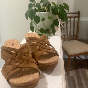 Like New UGGS Wedge Slides